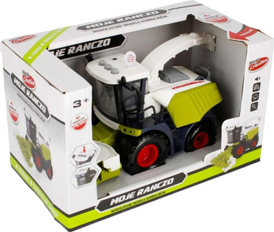 Traktor lodër Mega Creative My Ranch Combine, 20 cm, me drita dhe tinguj, shumëngjyrësh