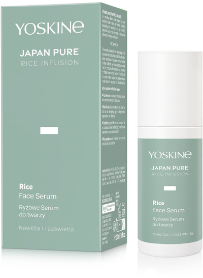 Serum fytyre Yoskine Japan Pure Rice Infusion, për lagie të lëkurës, që e freskon dhe e rigjeneron