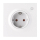 Prizë murale inteligjente Sonoff WS01TPF E, Wi Fi, Matter, e bardhë