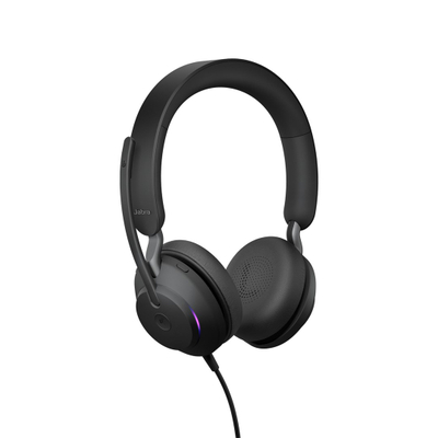 Kufje Jabra Evolve2 40 MS Stereo, USB-C, të zeza
