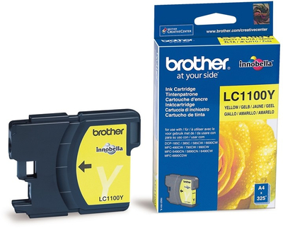 Ngjyrë për printer Brother LC-1100, e verdhë