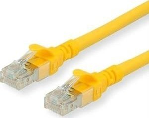 Kabllo rrjeti Roline Cat6, 0.3m, S/FTP, e verdhë