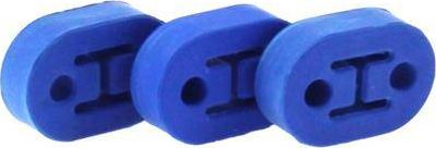 Varëse sportive auspuhi TurboWorks Type 1, vrimë montimi 11 mm, 73x48x20 mm, blu