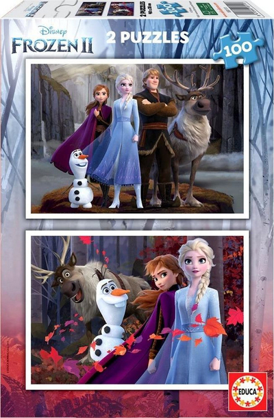 Puzzle Educa 2x100 Frozen II G3
