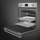 Furrë SMEG Classica SO6302S3PX, 60cm, 3000 W, e hirtë/zezë