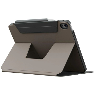 Këllëf tableti UNIQ Rovus Snapmount për iPad Air 13", me magnet, rrotullim 360°, gri