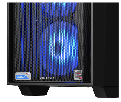 Kompjuter Actina, AMD Ryzen 5 5600, 16GB RAM, 1TB SSD, AMD Radeon RX 7600, i zi