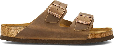 Sanda Birkenstock Arizona BS M 0552811, lëkurë natyrale, Tobacco Brown
