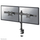 Mbajtëse tavoline për monitorë Neomounts FPMA-DCB100DBLACK, për 2 monitorë 10"-27", VESA 75x75 100x100, e zezë