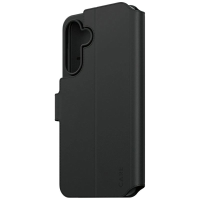 Футрола портофол Samsung PanzerGlass CARE, Galaxy A35 5G, со потпирач, црна