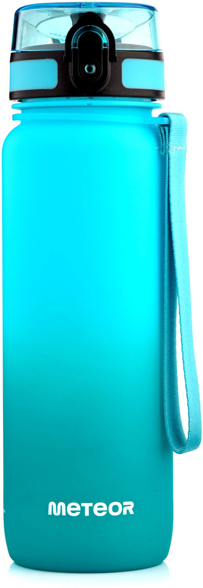 Шише за вода Meteor Bottle 17661, 800 ml, зелено сино