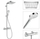Kokë dushi Grohe Rainshower 27271000, 254 x 254 mm, metal, krom