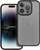 Mbështjellëse Variete për iPhone 14 Pro, plastike TPU, mat, e zezë