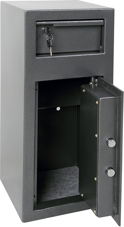 Касафортa Phoenix Safe Deposit SS0992K, заклучување со клуч, 17kg, сива