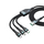 Kabllo USB 4smarts PremiumCord Multi 18W, 3 në 1, 150 cm, e zezë