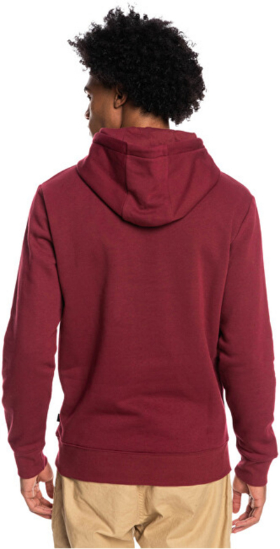 Duks Quiksilver Biglogohood Regular Fit, i kuq i errёt