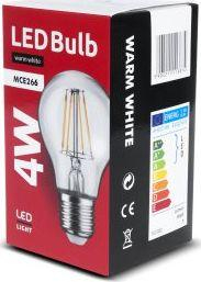 Poç elektrik Maclean MCE266WW, LED, E27, 4W, 230V, 3000K, 400lm, i bardhë