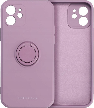 Maskë telefoni Roar Futera Amber për iPhone 16 Pro, me unazë mbajtëse, vjollcë mat