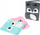 Ditar plush Notes Fox Diary A5, me vija katrore, shumëngjyrësh