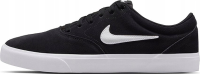 Atlete Nike Charge Suede, për skate, me lidhëse, të zeza