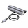 USB hub Unitek alumini, 4 porta, 2x USB A 2x USB C, 5 Gbps, argjendtë gri