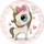 Mbajtëse telefoni Popsockets Unicorn Pony 2 70111, grip dhe stand, shumëngjyrësh