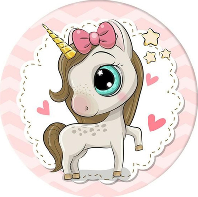 Mbajtëse telefoni Popsockets Unicorn Pony 2 70111, grip dhe stand, shumëngjyrësh