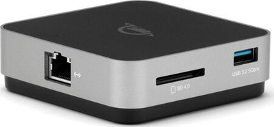 Dock USB C OWC Travel Dock E OWCTCDK6P2SG, 6 porte, Power Delivery 100W, e zezë