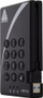 Hard disk i jashtëm Apricorn Aegis Padlock A25 3PL256 2000, 2TB, USB 3.0, i zi