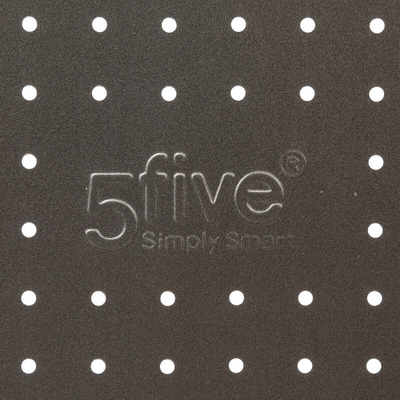 Tepsi pjekjeje e perforuar 5five, 39 x 27 cm, çelik inox, gri