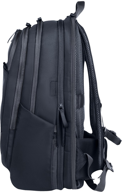 Çantë shpine për laptop HP Travel Plus, 17", rezistente ndaj ujit, blu grafit