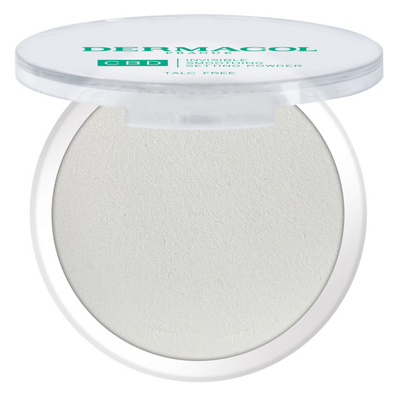 Pudër mat për fytyrë Dermacol CBD (Invisible Smoothing Setting Powder), 8 g