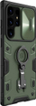 Mbulesë telefoni Nillkin CamShield Armor Pro për Samsung Galaxy S23 Ultra, e fortë, me stand unazë, jeshile e errët