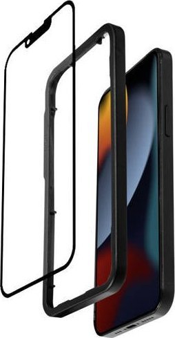 Xham mbrojtës Crong 3D Armour Glass për iPhone 14 Pro, antibakterial, transparent