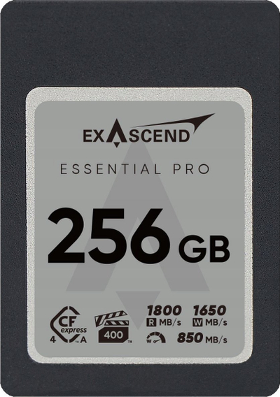 Надворешен ССД Exascend Essentia Pro, 256GB CFexpress A, 0.26TB