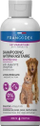 Shampo antiparazitare Francodex Dimethicone për qen e mace, 0% insekticide, 200 ml, e bardhë