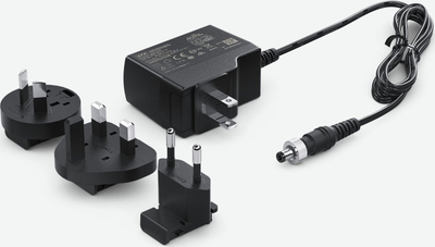Adapter energjie Blackmagic Power Supply, për Video Assist 12G, me konektor DC, i zi