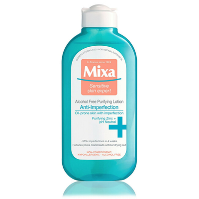 Losion për pastrimin e lëkurës Mixa 200 ml
