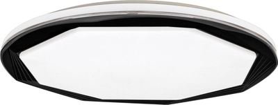 Llambë tavani MiLAGRO Optima Black, LED 52W, Ø480mm, e zezë