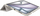 Mbrojtëse folio JCPal DuraPro për iPad Air 13" M2 2024 M3 2025, me mbajtëse për Pencil, gri e çelët