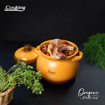 Tengere Heinner ORIGINI Chef Nicolai Tand, 4.5L, qeramike, portokalli gradient