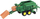 Lodër automjet Bruder John Deere Big Balepress, i gjelbër
