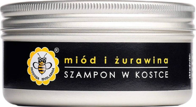 Shampon solid Miodowa Mydlarnia Honey and Cranberry, 70 g