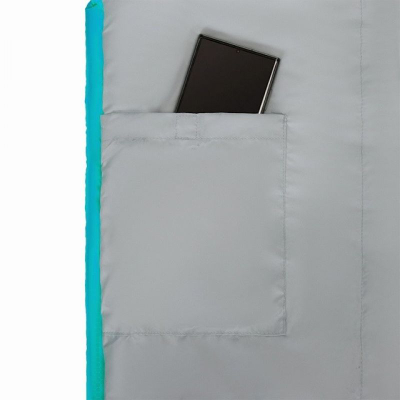 Çantë gjumi Nils NC1705, 215x75cm, tip mumje, gri me të zezë