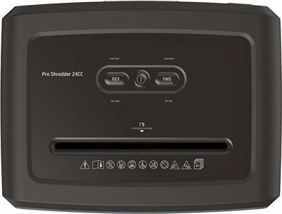 Grirës HP ProShredder 24CC P-4, i zi