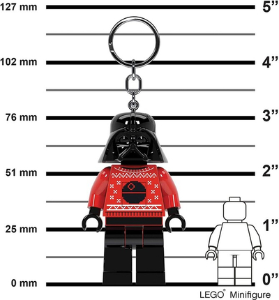 Привезок LEGO Star Wars - Дарт Вејдер во џемпер, блескава фигура