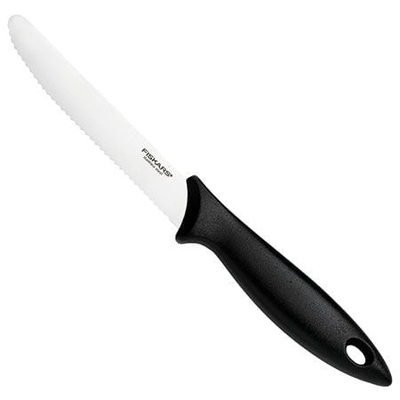 Thikë Fiskars 1023779, për domate, 12cm, zezë