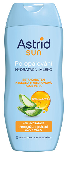 Qumësht hidratues pas diellit Astrid, 200 ml