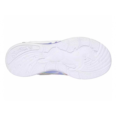 Atlete fëmijësh Skechers S-Lights Unicorn Chaser, me drita LED, vjollcë