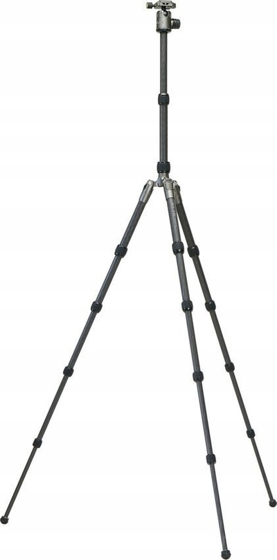 Tripod fotografik Slik Rover C, fibër karboni, lartësi 159 cm, i zi